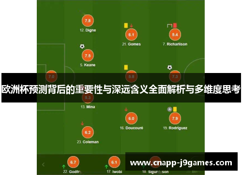 欧洲杯预测背后的重要性与深远含义全面解析与多维度思考